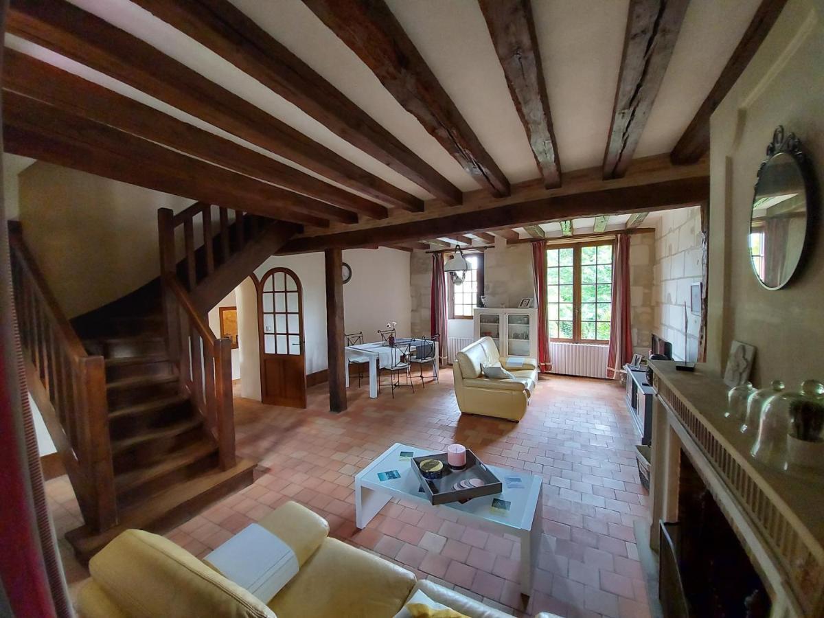 Villa Au près du Lys à Saint-Martin-le-Beau Extérieur photo