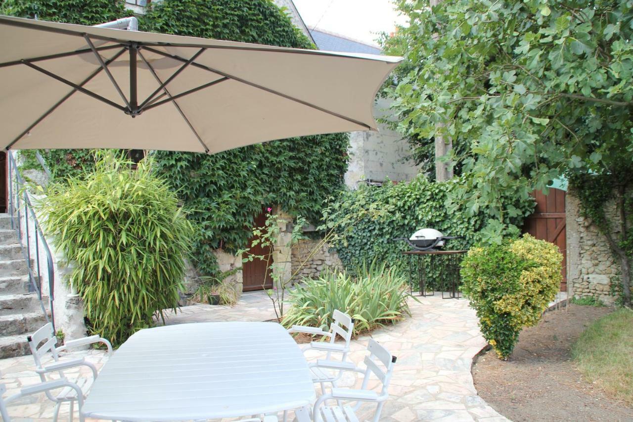 Villa Au près du Lys à Saint-Martin-le-Beau Extérieur photo